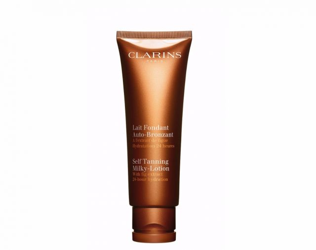 Clarins Self Tanning Milky- Lotion with Fig Extract 