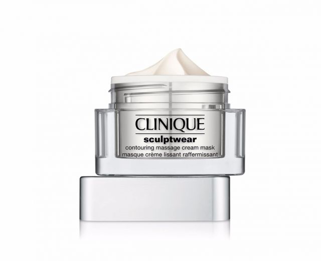 Clinique Sculptwear Contouring Massage Cream Mask لبشرة شابة