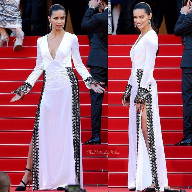 Adriana Lima in Prada