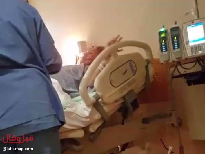 صوّر زوجته خلال عملية الولادة وبث الفيديو مباشرة على 