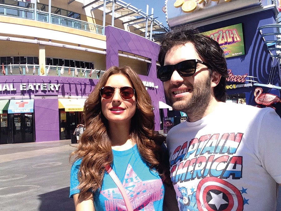 شريف رمزي وريهام أيمن: عادل إمام كشف قصة حبنا