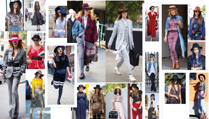 نرفع القبعة لأنيقات اعتمرنها...