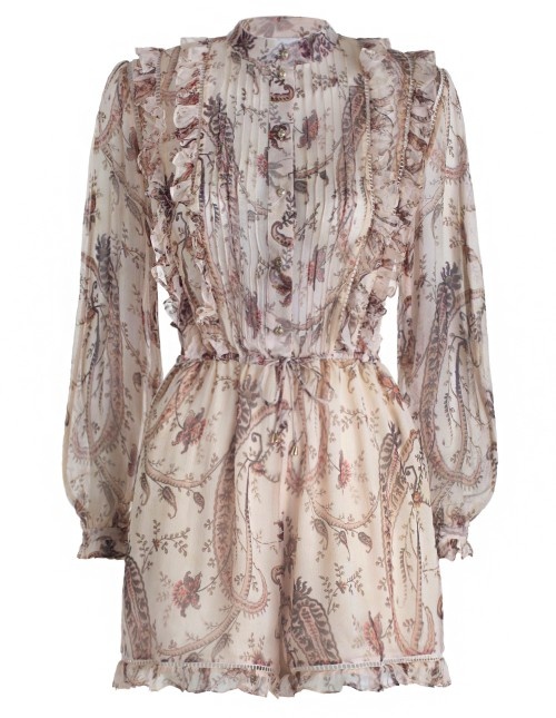 Mischief Frill Playsuit $650