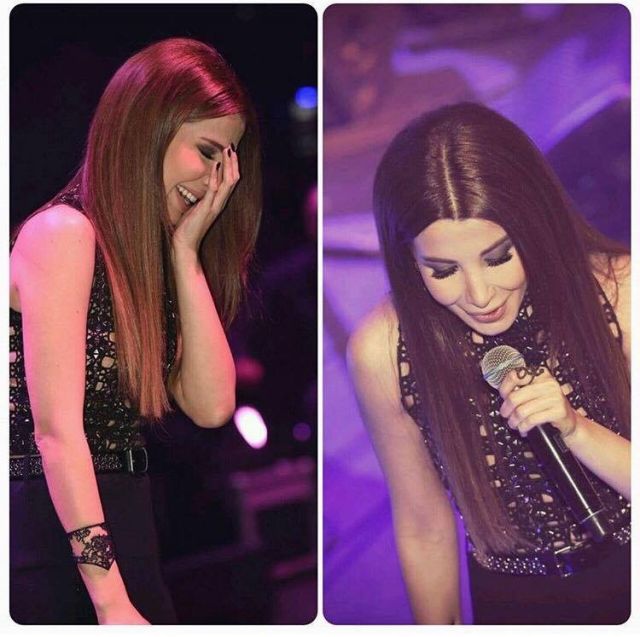 هل شاهدتم نانسي عجرم بالشعر البنفسجي؟ وما علاقة إليسا؟