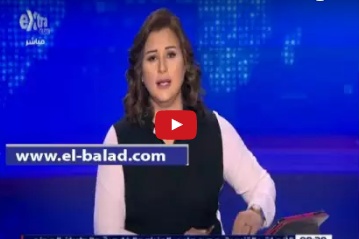 بالفيديو - مذيعة تبدل ملابسها على الهواء بعد سقوط الطائرة المصرية
