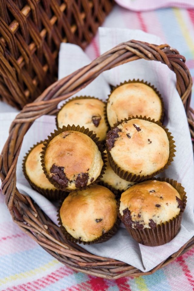 مافن الشوكولا والبرتقال