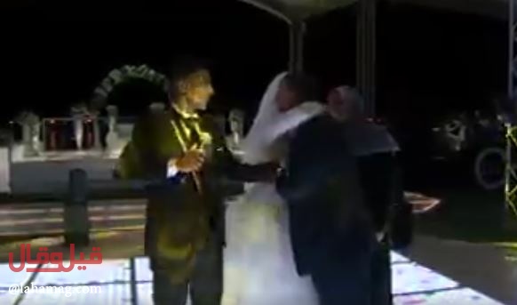 بالفيديو - عريس يشبه محمد عساف يشعل 