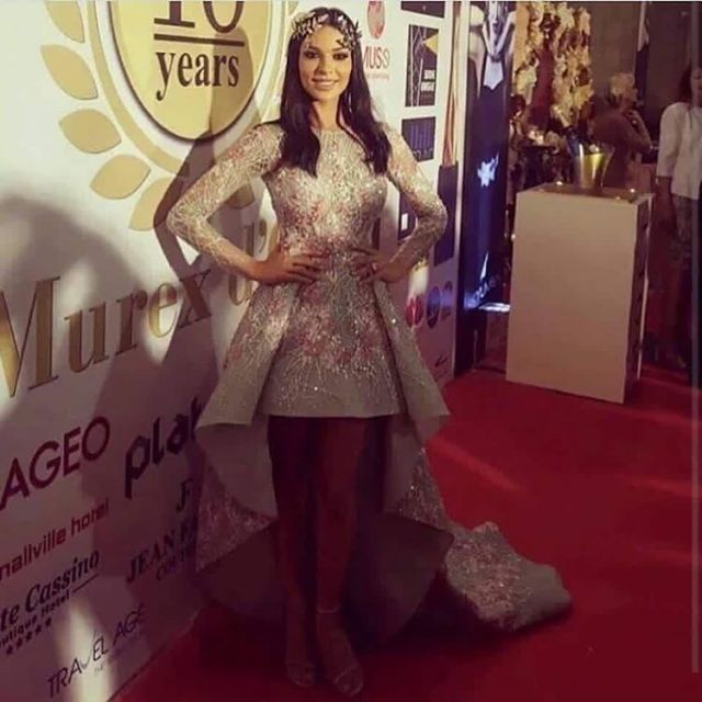 نادين نجيم بفستان من Zuhair Murad