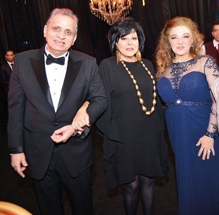 هدى رمزي وإسعاد يونس والسبكي
