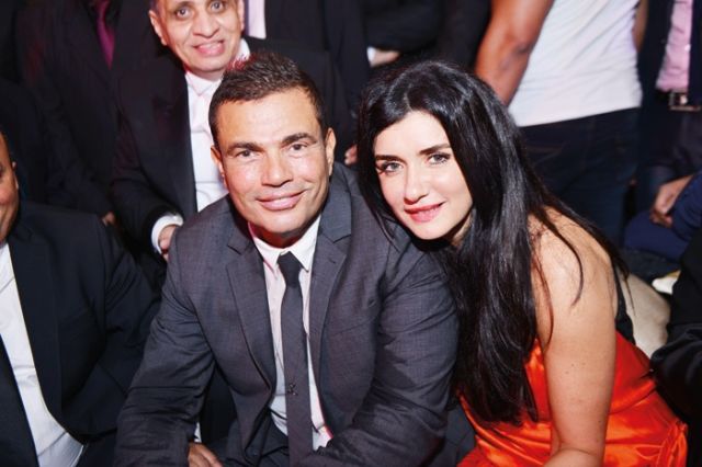 غادة عادل وعمرو دياب
