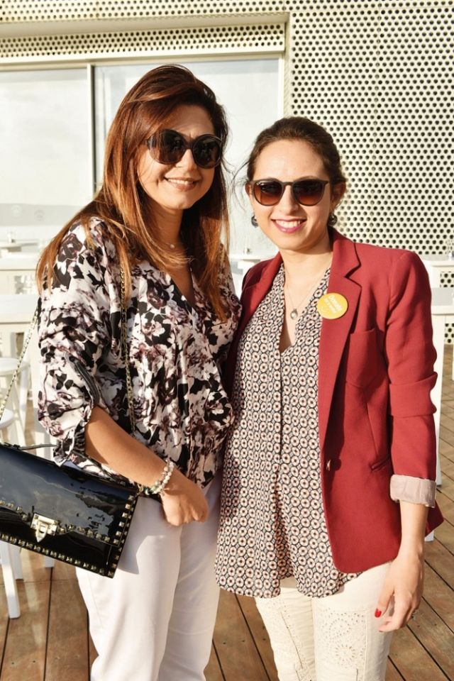 سينتيا كريشي وفيكي نصار