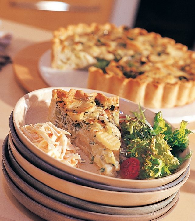 فطيرة الجبنة والبطاطا