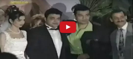 فيديو نادر - شاهدوا محمود ياسين وإيهاب توفيق ونجوم مصر في فرح حميد الشاعري