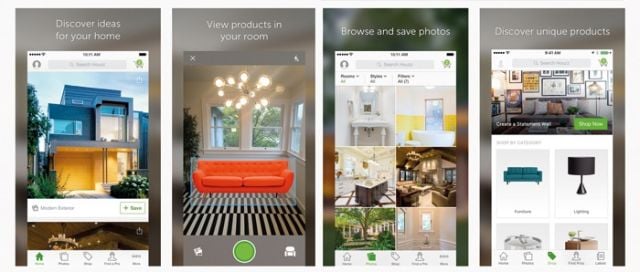 Houzz Interior Design
ترغبين في تبديل ديكور مطبخك، لكنك لا تملكين المال الكافي لفعل ذلك؟ حسناً، تصفحي واحلمي. يقدم هذا التطبيق جولة عالمية ويعرض أروع أفكار التصميم الداخلي مع مليون صورة نقية من كل أنحاء العالم، بما في ذلك صور لحدائق وغرف نوم وغرف جلو