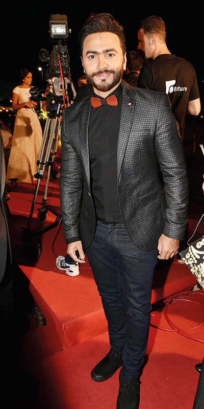 تامر حسني: يكفيني أنّني أُكرمّ في لبنان... و«الموركس» جائزة تتمتّع بصدقية كبيرة