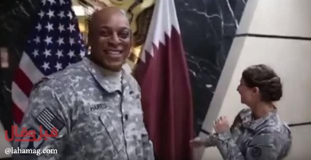 بالفيديو - جنود أميركيون يسخرون من العلم القطري.. وأميركا تعتذر!
