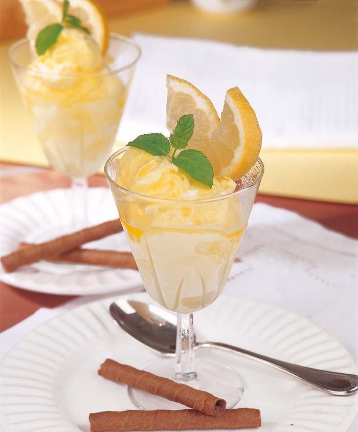 جيلاتو الليمون