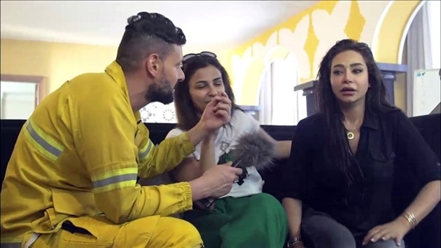 بالفيديو - رد فعل مهيرة عبد العزيز يشكك في مصداقية مقلب رامز!