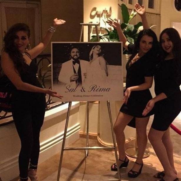 بالصور - نجمة لبنانية تحتفل بزفافها للمرّة الثانية.. من هي؟!