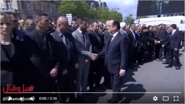 الفيديو الذي كسر الانترنت في فرنسا... شاهدوا ماذا حصل مع الرئيس الفرنسي!
