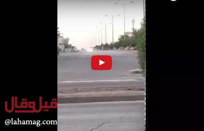 بالفيديو - لحظة صدم 