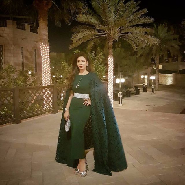 لجين عمران بتصاميم زينة زكي