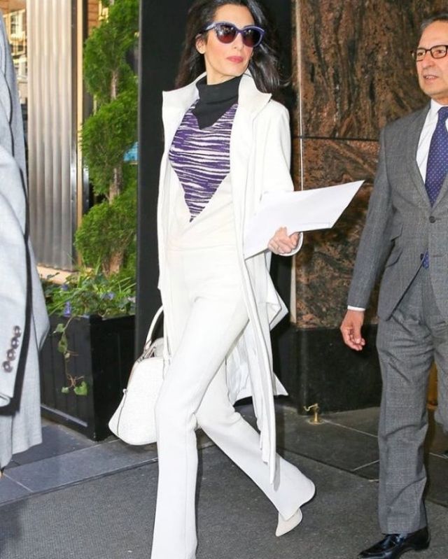 Amal Clooney in Giambattista Valli