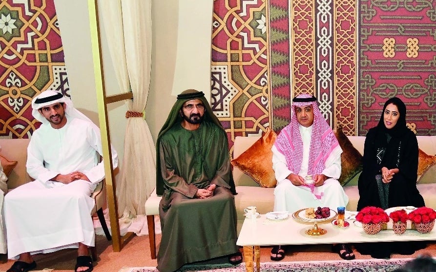 في أمسية رمضانية سنوية: محمد بن راشد يلتقي قيادات الإعلام والمفكرين الإماراتيين والعرب
