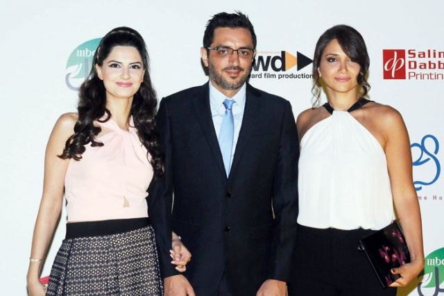 هدى هدية وحسام نخلة وتالا عجوز