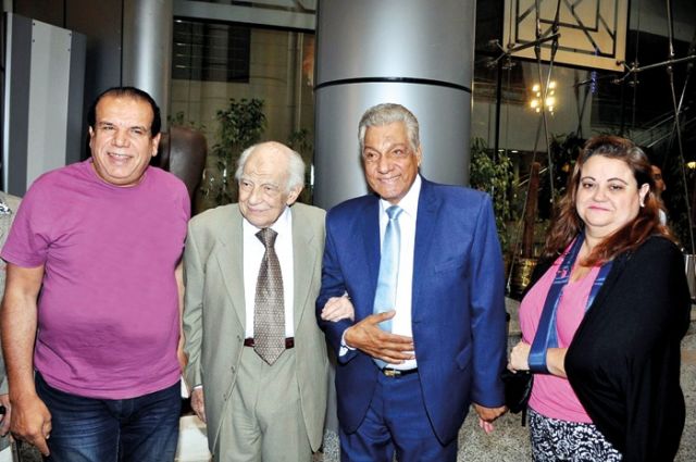 أحمد عبدالوارث وزوجته ورشوان توفيق وفتوح أحمد
