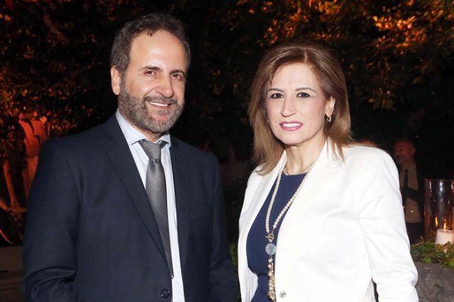 لور سليمان وغسان صليبا