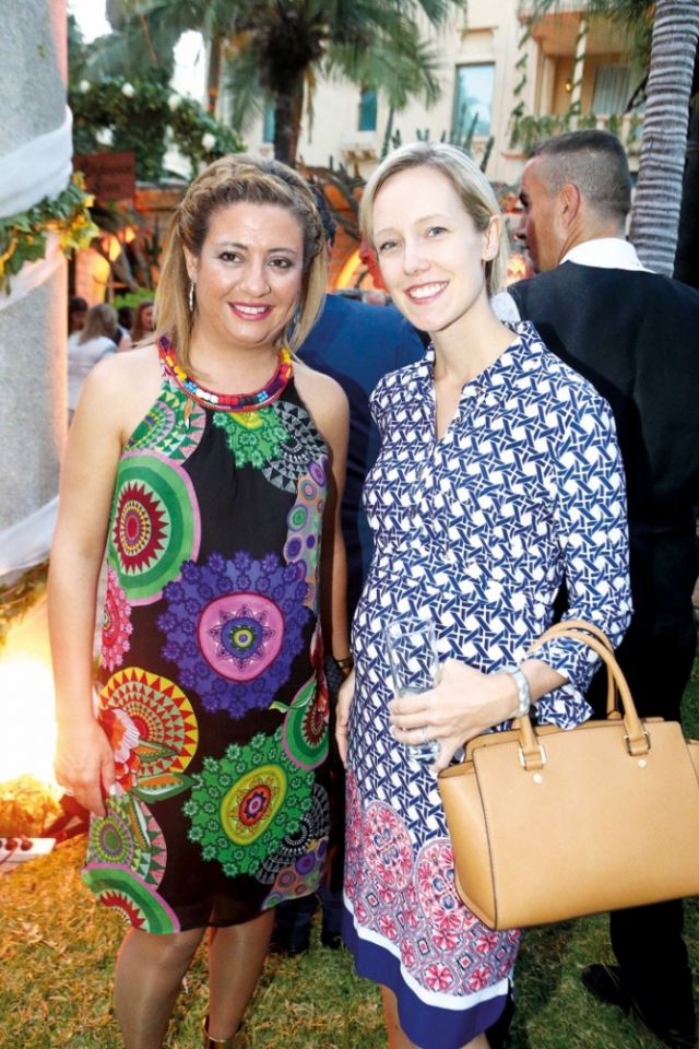 جنيفر بالمز ومارلين خليفة