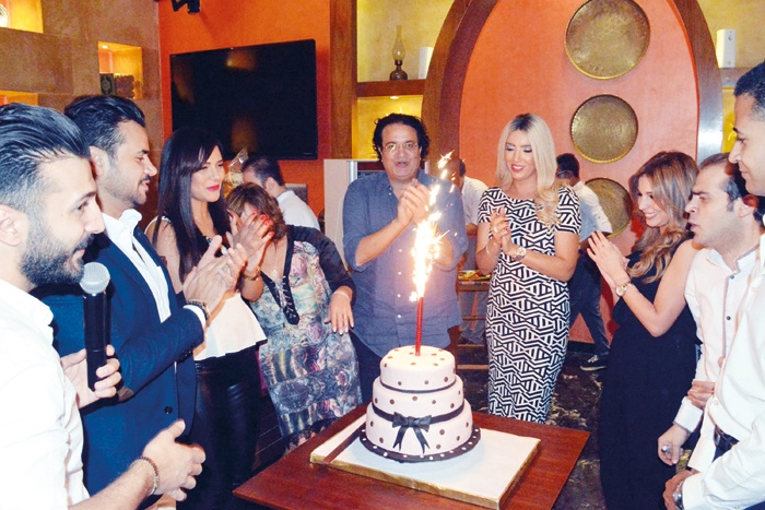 عيد ميلاد يجمع باسل خياط وسامو زين