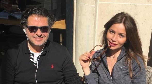 بالصور - جيهان زوجة راغب علامة تحصل على وشم جديد.. خمّنوا أين وما هو؟!