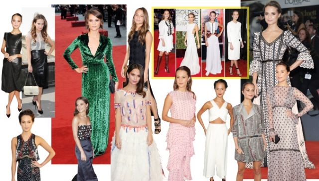 Alicia Vikander أليسيا فيكاندر! ممثلة تعشق الأزياء