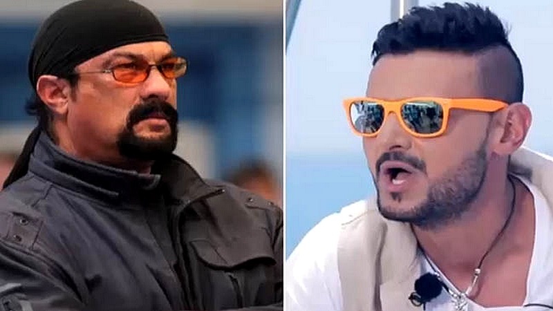 بالفيديو- ستيفن سيغال ضحية 