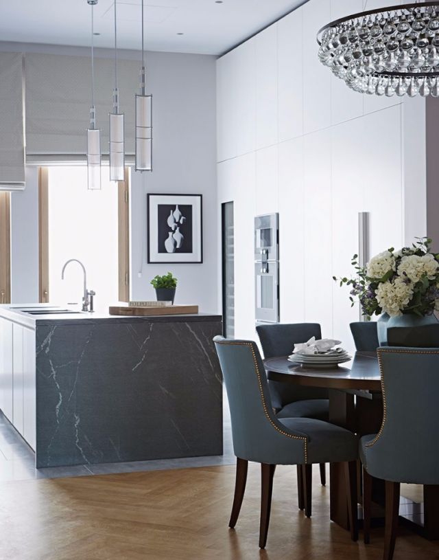 ركن خاص لتناول الفطور في المطبخ