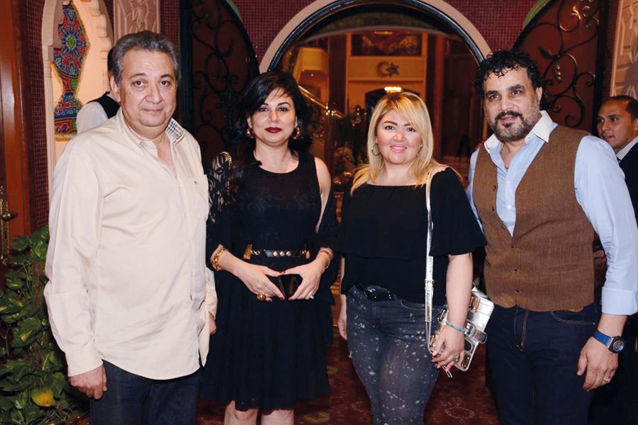 مها أحمد تحافظ على الريجيم ومجدي كامل يظهر بنيولوك