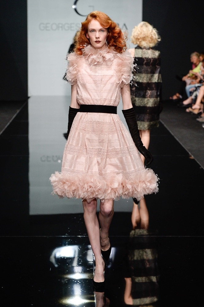 بالصور من باريس- شاهدي مجموعة جورج شقرا للأزياء الراقية لخريف 2016