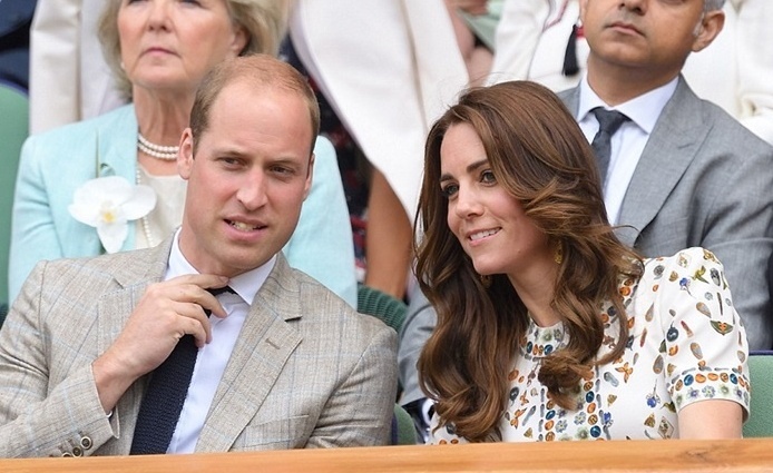 بالصور – شاهدوا الأمير ويليام وكيت يشجعان لاعب تنس بريطانياً على طريقتهما!
