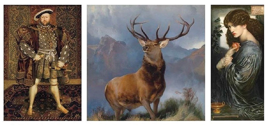 معرض لروائع رسامين بريطانيين