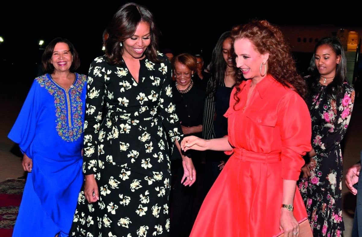 ميشيل أوباما في المغرب : «دعوا الفتيات يتعلمن...