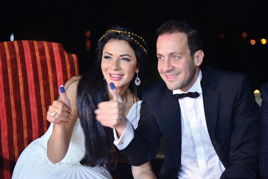 عقد قران نجلاء بدر على محمد عفيفي