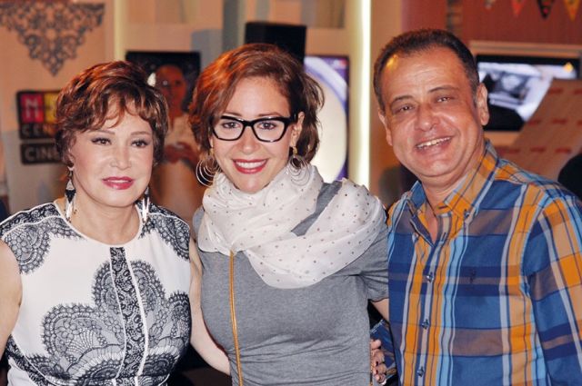 محمد غنيم ومنة شلبي ولبلبة