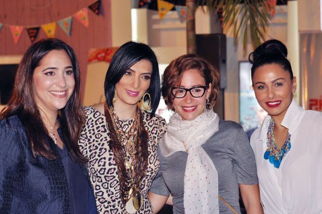 ميس حمدان ومنة شلبي وحورية فرغلي وزينة الكردي 