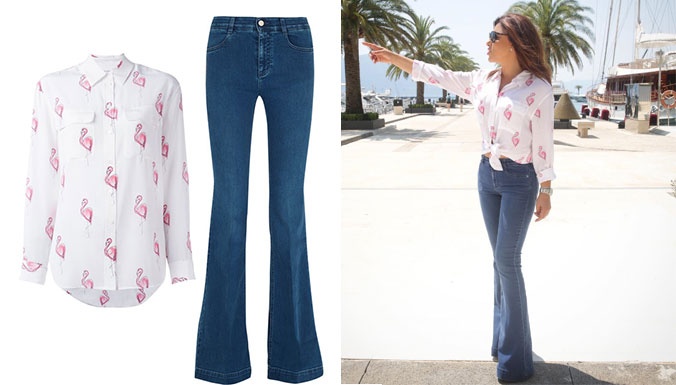 Equipment Shirt $418 - Stella McCartney Jeans $365