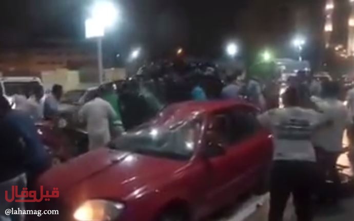 فيديو مخيف - حادث مأساوي لعروسين في مصر..