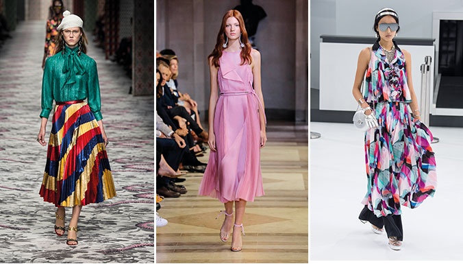 Pleated
Plissé

بين طيّات الموضة...
