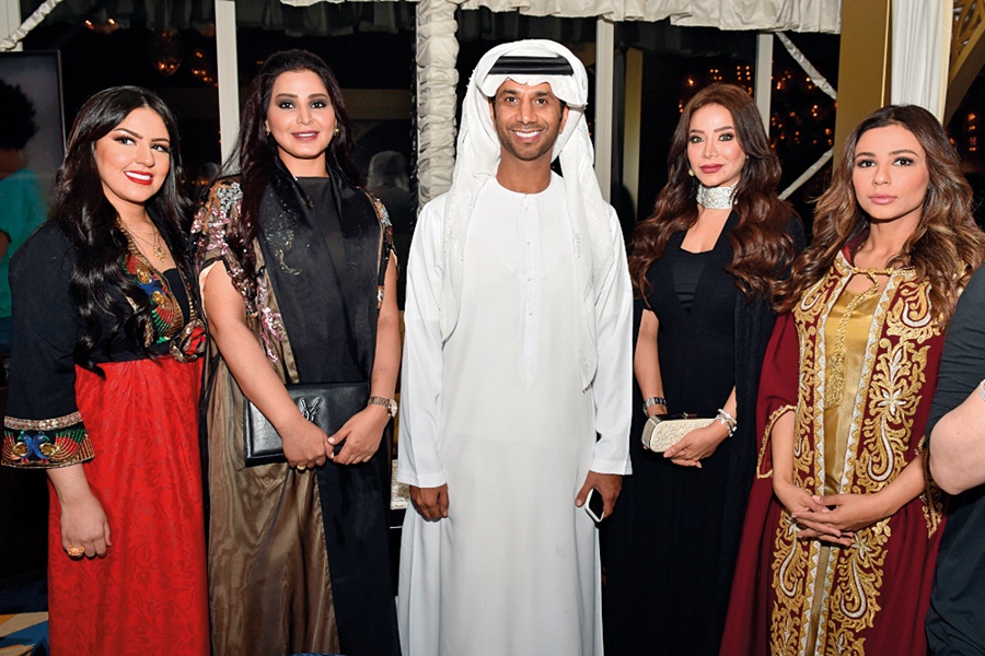 فايز السعيد يجمع أهل الفن والإعلام