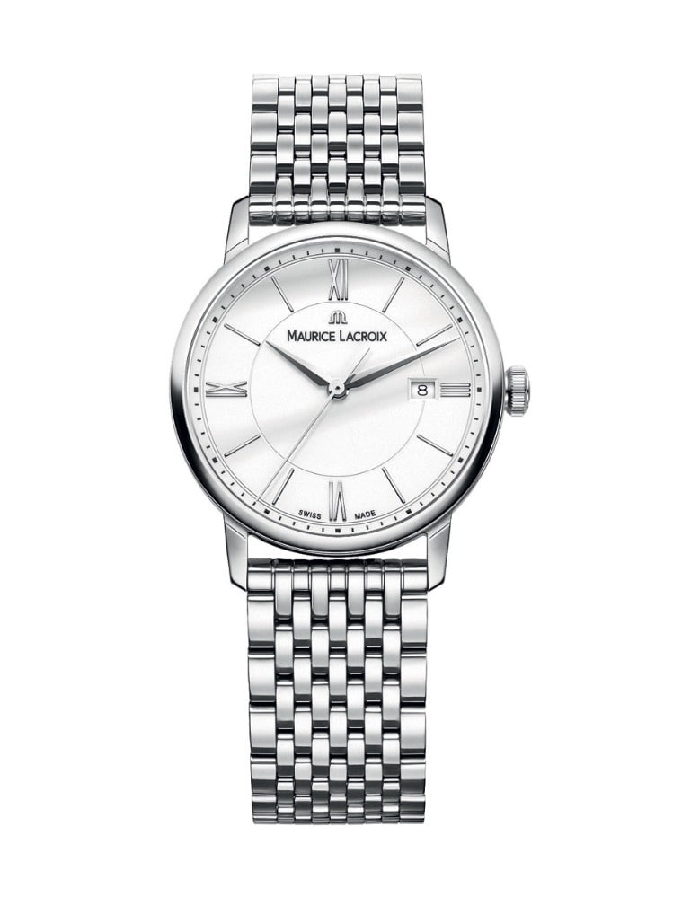 ساعة Eliros 40mm Gent من Maurice Lacroix بحزام معدني
ساعة Eliros 40mm Gent من Maurice Lacroix بحزام معدني